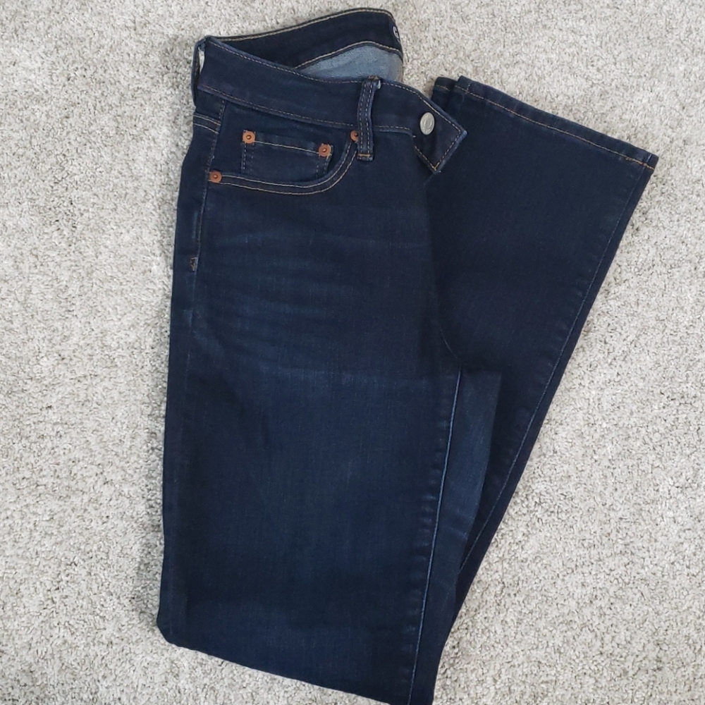 Gap Classic Straight Dark Wash Jeans